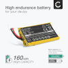Batteri for SportDOG SD-425, SD-825, SR-225 - SAC54-13735 (160mAh) reservebatteri