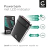 CELLONIC®  USB Powerbank met 10000mAh en 4 USB Ports, + USB Kabel - + USB Kabel Mobil USB Oplader, Batterijpack USB Power pack