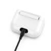 Custodia guscio morbido per cuffie Sony WF-1000XM3 wireless bluetooth earpods, in piacevole silicone di colore bianco, proteggi i tuoi auricolari con il pratico soft-case porta-cuffie subtel®