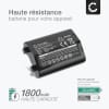 2x Batterie 1800mAh pour appareil photo Nikon D2H, D2Hs, D2X - Remplacement modèle EN-EL4,EN-EL4a EN-EL4,EN-EL4a