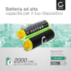 Batteria di ricambio 138-10609 per Philips HQ7390, HQ7360, HQ7320, Braun 7790, 7630, 7516, 6525, 5416, 3520 Affidabile sostituzione da 2000mAh rasoio spazzolino tagliacapelli elettrico