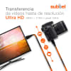Cable HDMI (3m, micro HDMI) para Motorola XOOM 1 (MZ601/MZ604)