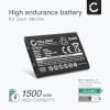 Batteri for Nokia 2720 Fold, 8110 4G, BV-6A 1500mAh fra CELLONIC