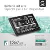 Batteria CELLONIC® BP-4L per telefono artfone CS182 / CS188 / C1 / C1 Plus Ricambio affidabile da 1500mAh per il tuo cellulare smartphone