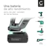 Bateria Bosch GBH 18 V-LI, GDR 18-LI, GDS 18 V-LI, GDR 18 V-LI 3000mAh - 1600Z00038, BAT609, 2607336091, Batería recargable para herramientas Bosch GSR 18 V-EC TE Professional, 37618, 26618, 17618, 1600Z00038, BAT609, BAT618