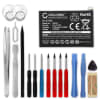 Batteri for Apple iPad mini 5 (2019) - A2124, A2126, A2133 / Apple A1725 5120mAh + Verktøy fra CELLONIC