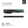 Batteri for HP EliteBook 8740w, 8540p, 8540w, 8730w, 8530p, 8530w, 8740p, 8730p, TD06, AT908AA, KU531AA 4400mAh 14.4V fra CELLONIC