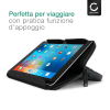 CELLONIC® Custodia universale in nylon grigio per tablet da 10,1'' - Case protettivo con bolle antiurto, anti-shock, idrorepellente, compatibile anche con e-reader/laptop