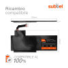 Batteria subtel® BTY-L76 per notebook MSI GS70 / GS72 Affidabile ricambio da 5400mAh + Set di strumento Sostituzione ottimale per computer portatile laptop MSI