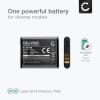 Batteri for Pentax WG-1000 890mAh 3.7V fra CELLONIC