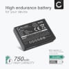 Battery for Samsung PL210 PL211 SH100 ST200 / ST200F ST201 / ST201F ST205F WB210 750mAh from CELLONIC