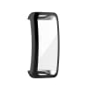 subtel Protective Case & Screen Protector for FitBit Inspire 2 9H Tempered Glass GPS Smart Watch Cover Smartwatch Bumper Case Frame - Transparent / Black