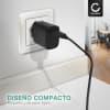 Cargador USB pared para 1 USB Port 3A / 3000mA (220V - 240V) Cargador  rápido USB - Adaptador enchufe USB con 3A / 15W para auriculares, móviles