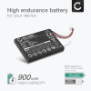 Battery for Apple iPod 4. Generation Photo - A1059 A1099 900mAh from subtel