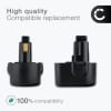 Batteri for Black & Decker TV250, PS350, PS3500, CD12CAB, HP331, CD1202K, CD120GK 12V  2100mAh NiMH fra CELLONIC