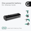 Battery for Paslode IM-350, 902000, IM65A, IM65A-F16, IM65 F16, IM65A F16, IM50 F18 6V  NiMH 3300mAh from CELLONIC