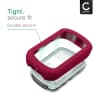 CELLONIC® Silicone Case for Garmin Edge 540 / Edge 840 Cover - Protective Bumper Shell Skin Shockproof Rubber Housing for GPS SatNav Sat Nav Navi - wine red