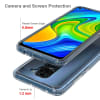 Backcover for Xiaomi Redmi Note 9 - TPU, Gjennomsiktig lomme, pocket, shell, skal