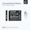 2x Batteri for Fuji Instax mini99 600mAh fra CELLONIC