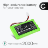 Batteri for Bosch Somfy Axovia 220B, Dexxo Optimo, Elixo Optimo 24V RTS, Ixengo S, Elixo 500 3S, Dexxo Compact 2000mAh fra CELLONIC