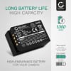 2x Batteri for FujiFilm GFX 50R, GFX100, GFX 50s, GFX 50S, GFX 100, GFX Medium Format Kameraer 1300mAh fra CELLONIC