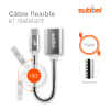 subtel® OTG Cable USB C Type C to USB A Connector for Xiaomi Mi Pad 4, Mi Pad 4 Plus, Mi Pad 3, Mi Pad 2 OTG 2.0 Adapter