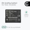 Batteri for Sony W810 W830 TX66 TX30 QX10 QX30 QX100 W800 WX220 TX55 NP-BN1 Kameraer 580mAh fra CELLONIC
