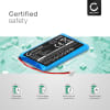 Batteri for LUVION Grand Elite, PL503450 1000mAh fra CELLONIC