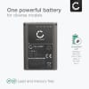 Batteri for Olympus OMD EM1, OM-D E-M5 (Mark II), Pen EP5, Pen-F, BLN-1 Kameraer 1140mAh fra CELLONIC