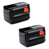 2x Batteria 8835, 8835-00.701.00, 8835-20 per attrezzo Gardena AccuCut 400 Li (8840)/ (8841), Accujet 18-Li (9335) Affidabile batteria di ricambio da 3Ah ioni di litio senza effetto memoria per utensili Gardena