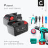 2x Batteri for Milwaukee V28 AG, V28 HX, HD28 HX, C12-28 DCR, HD28 SX, V28 PD, M28 CHPX 3Ah fra CELLONIC
