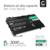 Batteria CELLONIC® 271J9 per notebook Dell Latitude 13 7000 (7350) P58G Affidabile ricambio da 3000mAh Sostituzione ottimale per computer portatile laptop Dell