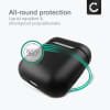 Lomme for Apple AirPods AirPods 2 - Silikon, svart shell pocket tasker