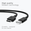 18 Pin Connector Phone Charger Cable for Samsung GT-S5230, GT-B2100, GT-E1200, GT-E1190, GT-E1150, SGH-F480 1m Fast Charging Smartphone Data Cable PVC Black