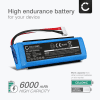 Batteri kompatibelt med JBL Charge 3 (2016) GSP1029102A - Version 2 (6000mAh, 3.7V) fra CELLONIC