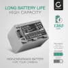 2x Batteri for Sony DCR-HC28 HC21 HC23 HC26 HC32 HC36 HC40 HC96 HDR-HC3 DCR-DVD105 DCR-SR100 Kameraer 1360mAh + Lader fra CELLONIC