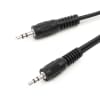 Cavo jack 3,5 mm jack a 3,5 mm jack (2 maschi) spinotto audio (AUX-IN / Line-IN) stereo - Filo per collegamento audio da pc a monitor, da smartphone a casse e molti altri impieghi