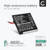 Batteri for Nintendo Switch (>2019), HAC-S-JP/EU-C0, HAC-001, HAC-003, HAC-A-BPHAT-C0 4600mAh + Verktøy fra CELLONIC