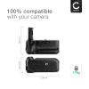 VG-C2EM Batterigrep for Sony Alpha A7 II, 7R II-kameraer - NP-FW50 Vertikalt portrettgrep fra CELLONIC