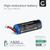 Batteri for DAITEM SH195AX, SH196AX, SH501AX, SH502AX, SH503AX, SH512AX, SH513AX 1500mAh fra CELLONIC