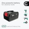 Batteri for Bosch Keo, Unlimited Gen2 Serie 8, Uneo Maxx, EasyImpact 18V-40, UniversalImpact 18V-60, Universal Pump 18V  4000mAh Li Ion fra CELLONIC