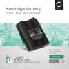 2x Batterij compatibel met Alan G7 / Midland G7, Midland GXT1000, GXT1050 - BATT-5R 700mAh vervangende accu reservebatterij extra energie