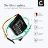 Batteri for TomTom Quanta, GO XL 330, GO XL 310, VF3F, FM68360420759, VF3 1100mAh fra subtel