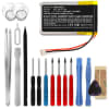 Batteri for Garmin DashCam 45, DashCam 55 / Garmin 361-00103-00 250mAh + Verktøy fra subtel