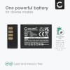 2x Batteri for Fuji X100V X100F XT1 XM1 XE1 XT10 XPro1 XA3 XT2 FinePix HS30EXR HS50EXR NPW126 Kameraer 1140mAh fra CELLONIC