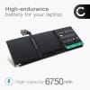 Batteri for Microsoft Surface Laptop 3, Surface Laptop 5, Surface Laptop 4, Microsoft DYNTO2, G3HTA052H, G3HTA053H 6750mAh 7.6V fra CELLONIC