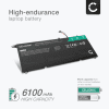 Batteri for Dell XPS 13 9350, XPS 13 9343, XPS 13D-9343 + Werkzeug-Set 6100mAh 7.6V + Verktøy fra CELLONIC