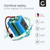 Batteri for Eufy RoboVac G20, G30 Verge, 12, 25C, R450, 11C, R500, 15T, 11S Plus, 25C Max, G15, E5, 15C Max, Ecovacs Deebot N79, N79S, DN622 (Eufy PA04) 3400mAh fra CELLONIC