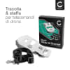 Tracolla per controller di drone DJI Mavic 3/ Air 2S / MINI 2 / MINI 3 - Cinghia per radiocomando a vantaggio di sicurezza e stabilità - Accessorio drone indispensabile per sua funzione stabilizzante