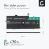 Batteri for Lenovo ThinkPad X1 Carbon Gen 7, ThinkPad X1 Carbon Gen 8, ThinkPad X1 Yoga Gen 5 3200mAh 15.4V fra CELLONIC
